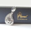 Tree Leaf Silver Customize Key Chain – Me260