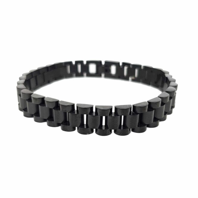 Me526 – Black Stainless Steel Bracelet