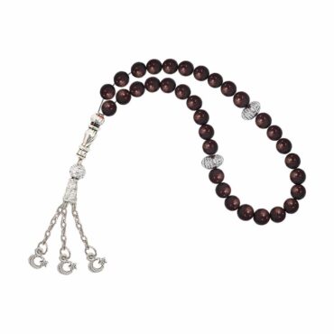 Me687 – Brown Beads Rosary