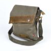 Messenger Bag  Canvas With Genuine Leather  – Me155