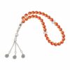 Me686 – Orange Beads Rosary