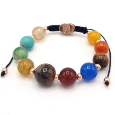 Me1022 – Solar system Bracelet with copper plated (UNISEX)