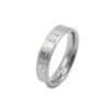 Me813 – Silver Wedding Ring