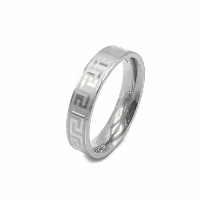 Me813 – Silver Wedding Ring