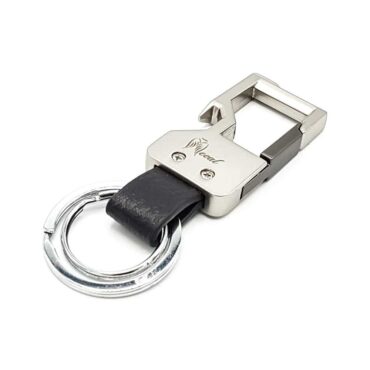 Can Opener Keychain Genuine Leather/ Metal – Me080