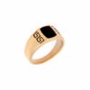 Me817 – Gold Rectangle ring