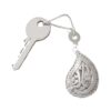 Tree Leaf Silver Customize Key Chain – Me260