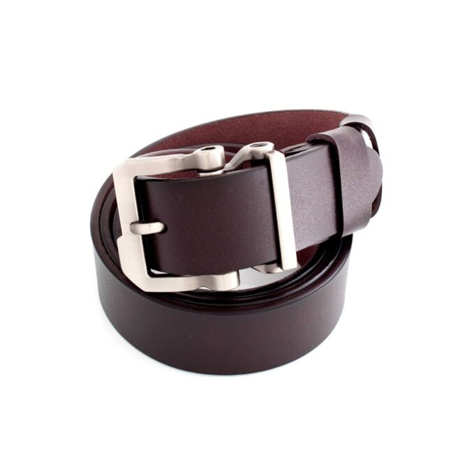 Me830 -Black /Brown Genuine Leather Belt