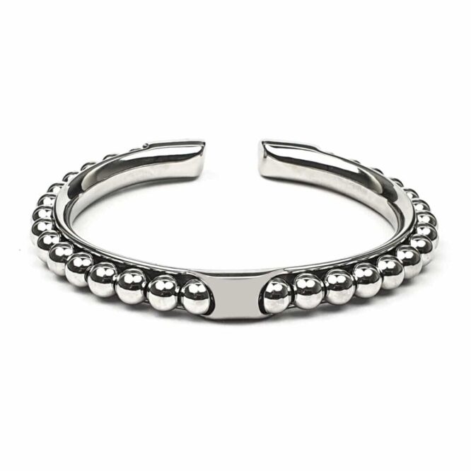 Me1442 – Stainless steel balls bracelet