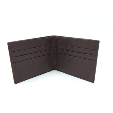 Me1397 – Brown Leather Mecal Wallet-genuine leather
