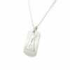 Me1573   –  Stainless steel Letters Necklace