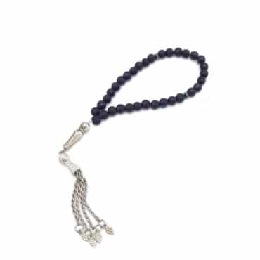 Me1657 – Navy Blue Onyx 33 Stones Rosary