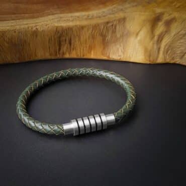 Me1666 –  genuine Braided leather Bracelet
