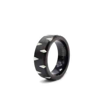 Me1706 – Black Tungsten Ring