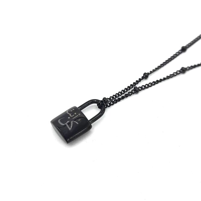 Me1840 – ” Be You ” lock Necklace